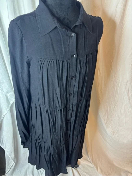 Bluivy Navy Collar Top - Picture 8 of 8